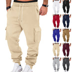 Herren Cargo-Sweatpants mit elastischem Bund und praktischen Seitentaschen R&B
