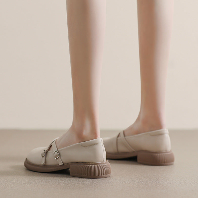 Damen Ballerinas mit modernem Riemenverschluss und Komfortsohle