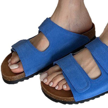 Damen Komfortable Clogs mit verstellbarem Riemchen R&B