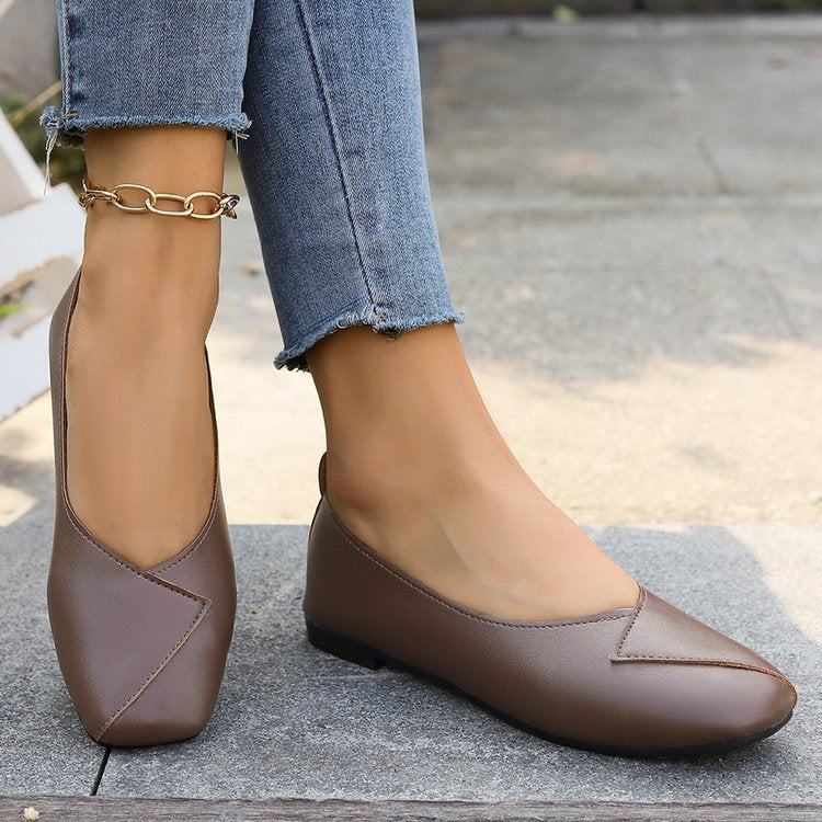 Damen Ballerinas mit R&Brnem Schnitt und komfortablem Fußbett R&B