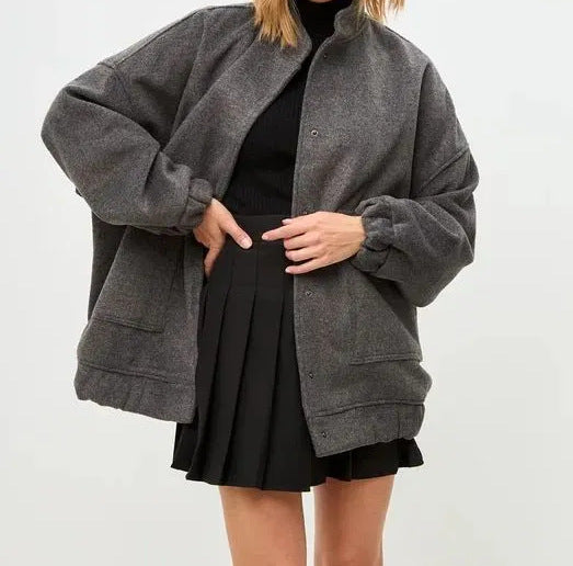 Damen oversize Sweatjacke R&B