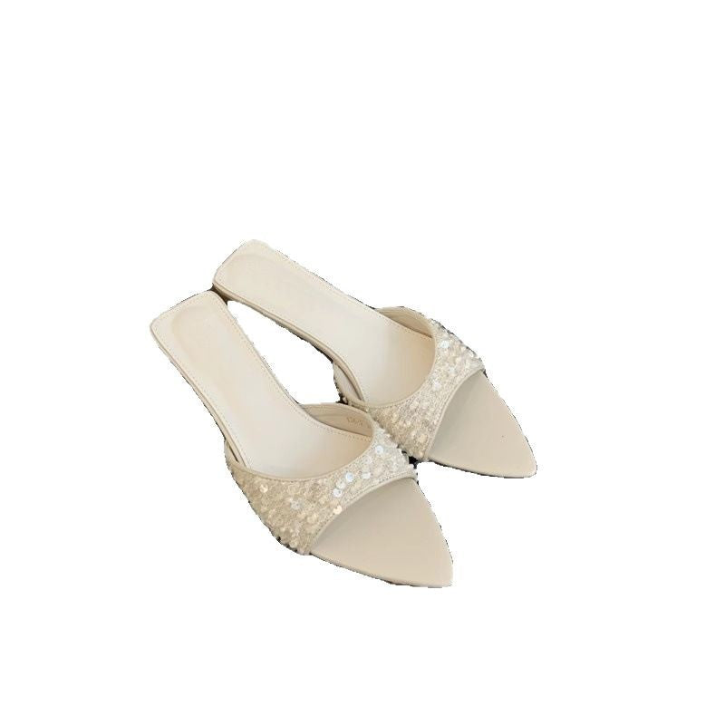 Damen Glamouröse Mules R&B