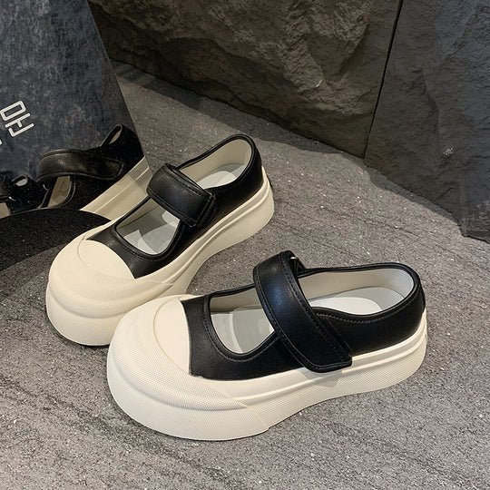 Damen Komfortable Slip-On Sneaker mit praktischem Klettverschluss R&B