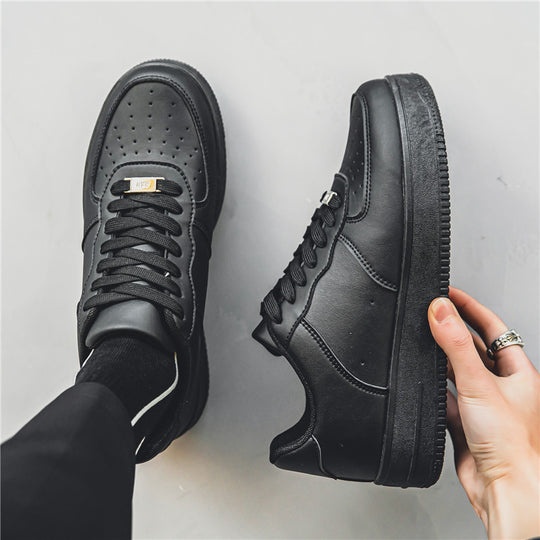 Damen Klassische Leder Sneakers mit atmungsaktivem Design R&B