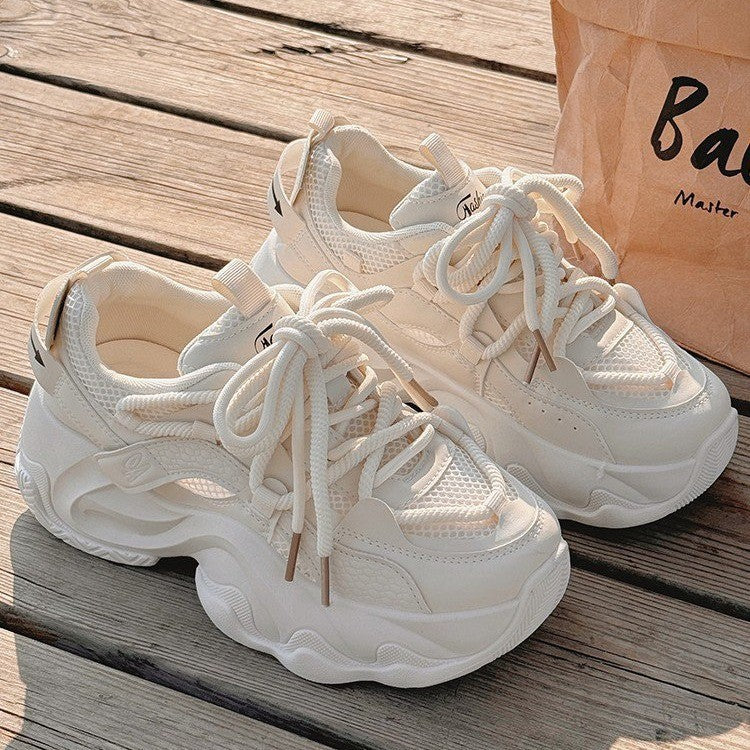 Damen Sportliche Sneakers mit einzigartigem Komfort-Design und atmungsaktiver Mesh-Oberfläche