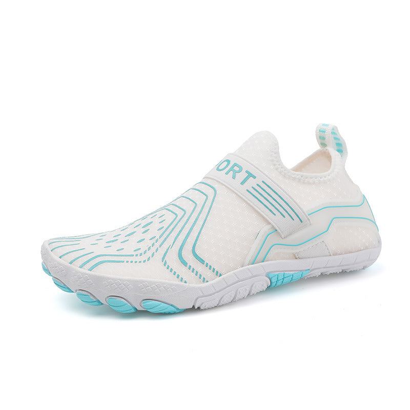 Damen Aqua-Schuhe mit rutschfester Sohle und elastischem Schnellschnürsystem R&B