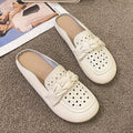 Damen Komfortable Slip-On Mokassins mit verspieltem Herzdetail