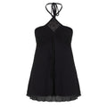 Damen Halteroberteil mit elegantem Spitzendetail R&B