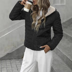 Damen gesteppte Winterjacke R&B