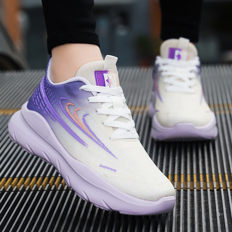 Damen Leichte und flexible Laufsneaker mit atmungsaktiver Obermaterialstruktur R&B