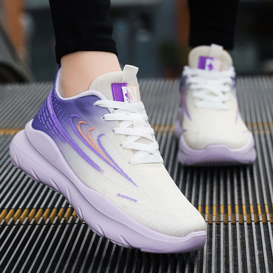 Damen Leichte und flexible Laufsneaker mit atmungsaktiver Obermaterialstruktur R&B
