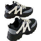 Damen Sportliche Komfort-Sneaker mit dämpfender Sohle und stylischem Design