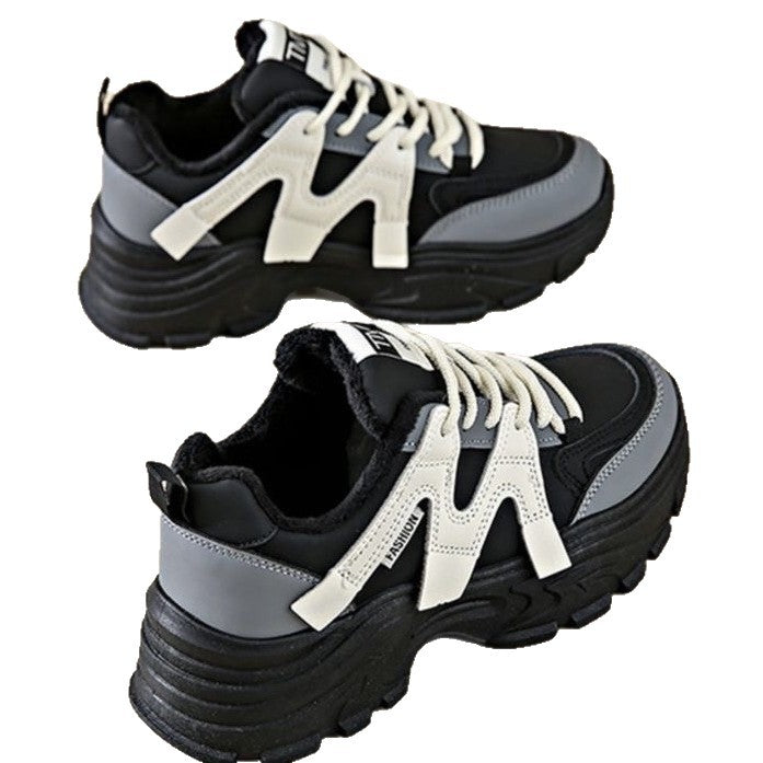 Damen Sportliche Komfort-Sneaker mit dämpfender Sohle und stylischem Design