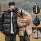 Damen modischer Pufferparka mit verstellbarem Kapuzensystem und weichem Innenfutter