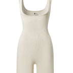 Damen figurbetontes Onesie mit breiten Trägern R&B