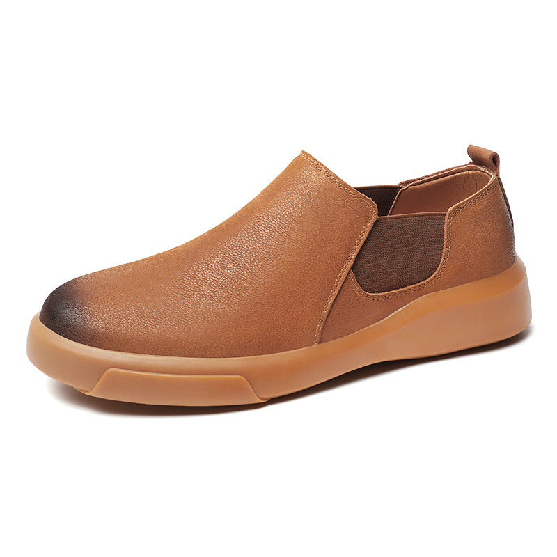 Damen bequeme Slip-On Sneakers mit elastischem Seitenstreifen und atmungsaktivem Obermaterial R&B