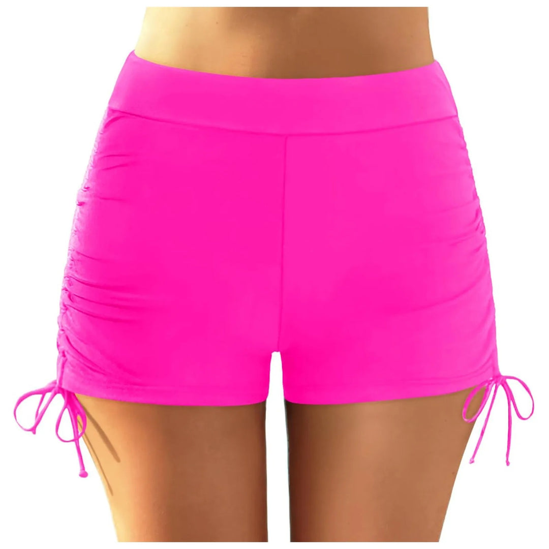 Damen sportliche Badeshorts mit verstellbarem Bund R&B