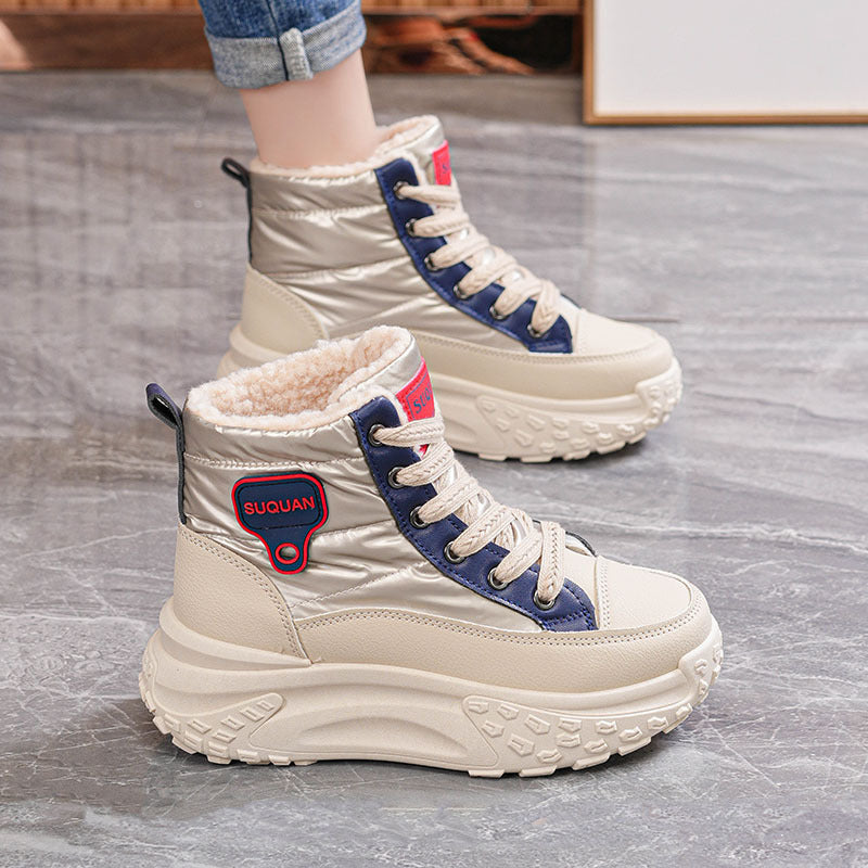 Damen Stiefeletten mit kuscheligem Innenfutter R&B