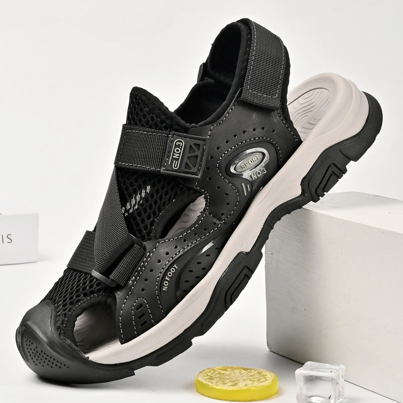 Damen Sportliche Outdoor-Sandalen mit verstellbarem Riemen und rutschfester Sohle