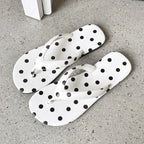 Damen Zehentrenner-Sandalen mit modernem Punkte-Design R&B