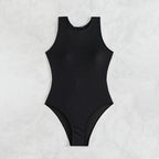 Damen Einteiler Badeanzug mit modernem Schnitt und sportlicher Passform