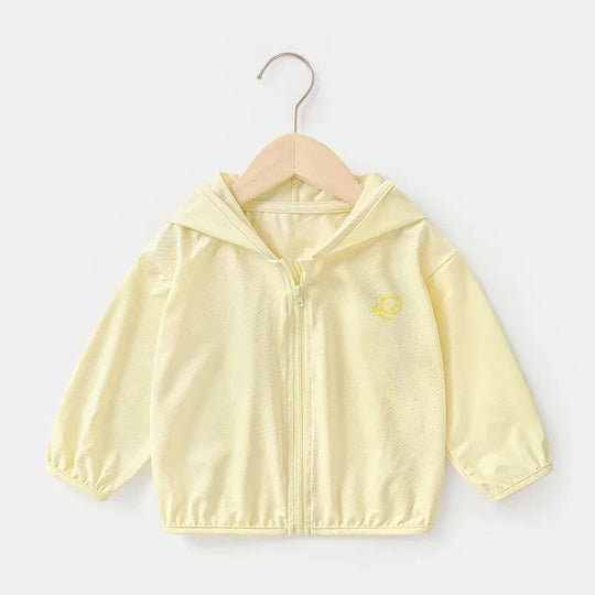 Unisex nan atmungsaktive Kleinkind Kapuzenzipjacke mit UV-Schutz und schnelltrocknendem Material R&B