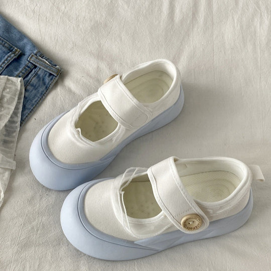 Damen Komfortable Slipper mit praktischem Klettverschluss R&B