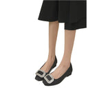 Damen elegante Slipper mit funkelnder Applikation R&B
