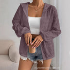 Damen lässige Kapuzenjacke R&B