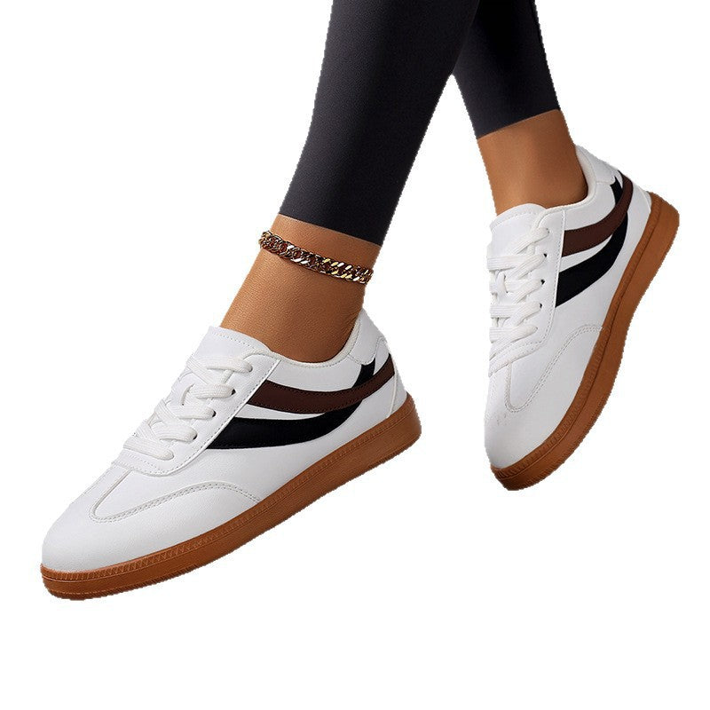 Damen Sneaker mit klassischen Streifen-Design
