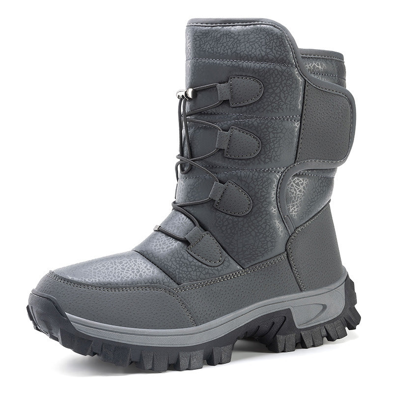 Damen Winterstiefel mit isolierendem Futter und rutschfester Profilsohle R&B