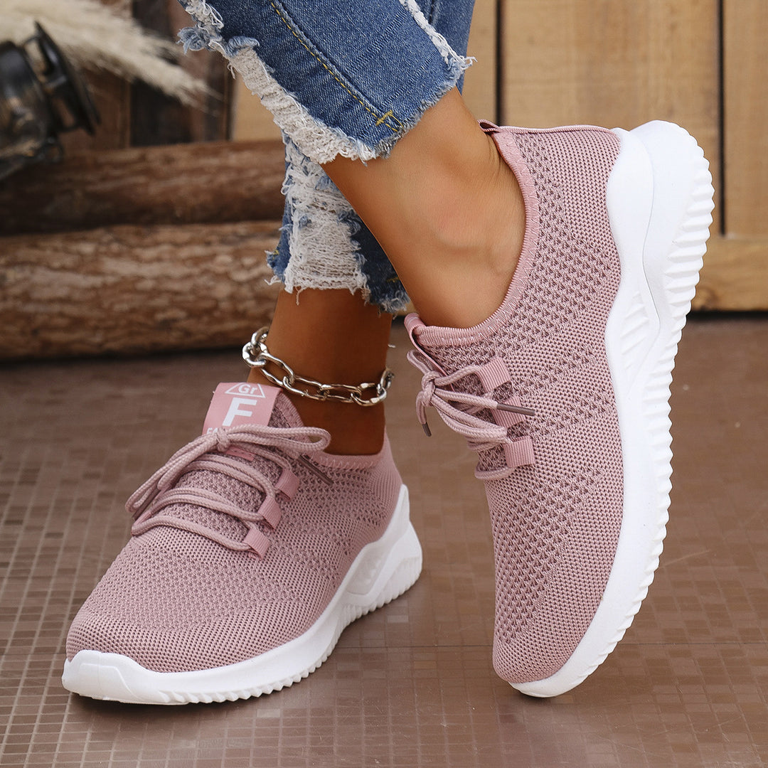 Damen atmungsaktive Sneaker in modischem Design R&B