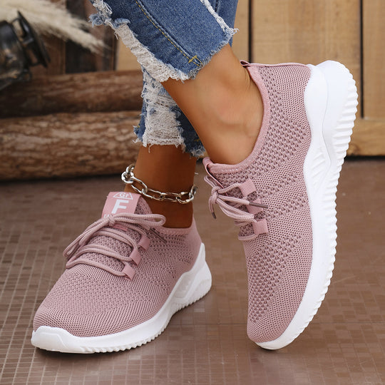 Damen atmungsaktive Sneaker in modischem Design R&B