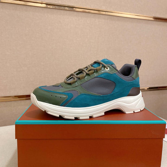 Damen sportive Freizeitsneakers mit atmungsaktiver Oberflächenstruktur und dämpfender Sohle R&B