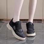 Damen Modische Sneakers mit seitlichem Klettverschluss und rutschfester Sohle R&B