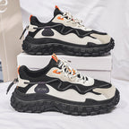 Damen Sportliche Chunky Sneakers mit rutschfester Profilsohle und atmungsaktivem Obermaterial R&B