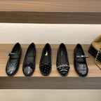 Damen Elegante Mary Jane Ballerinas mit modischem Riemchen und komfortablem Fußbett R&B