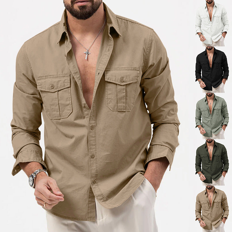 Herren Hemd mit praktischen Brusttaschen und modernem Schnitt R&B