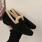 Damen Mokassins mit flauschiger Innensohle und modischem Design R&B