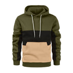 Herren Kapuzenpullover mit modischem Farbblockdesign R&B