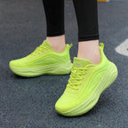 Damen Sportliche Lauf-Sneaker mit atmungsaktivem Obermaterial und stoßdämpfender Sohle