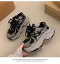 Damen Sportliche Chunky Sneakers mit atmungsaktiven Mesh-Einsätzen und dämpfender Sohle R&B