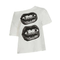 Damen Kreatives Oversized T-Shirt mit grafischem Druck R&B