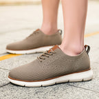 Damen Atmungsaktive Sneaker mit flexiblem Strick-Obermaterial