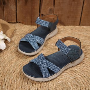 Damen Sportliche Sandalen mit elastischen Riemen R&B