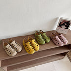 Damen Komfortable Clogs mit elegantem Riemchen und atmungsaktivem Obermaterial R&B