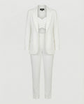 R&B Stylisches 3-teiliges Set (Blazer, Oberteil, Hose)