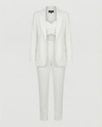R&B Stylisches 3-teiliges Set (Blazer, Oberteil, Hose)