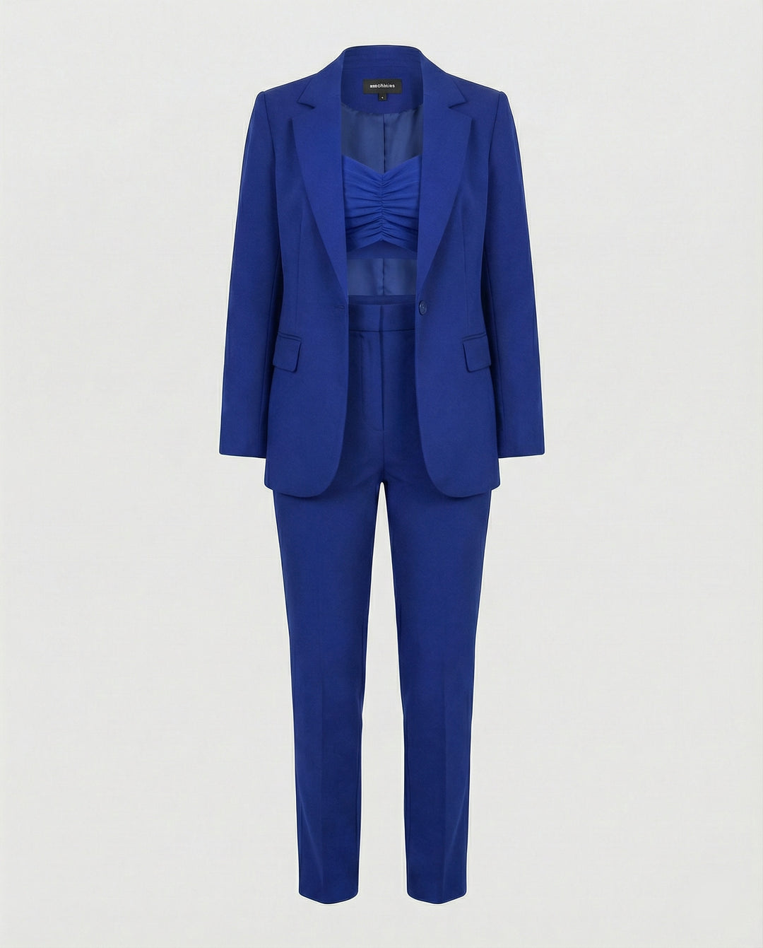 R&B Stylisches 3-teiliges Set (Blazer, Oberteil, Hose)