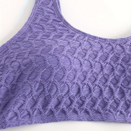 Damen Sportliches Bikini-Set mit elastischen Trägern R&B